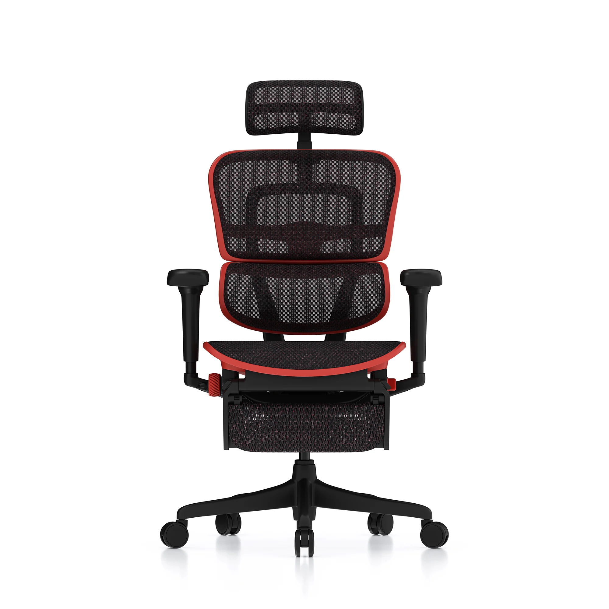Ergohuman Ultra gaming chair, red edition