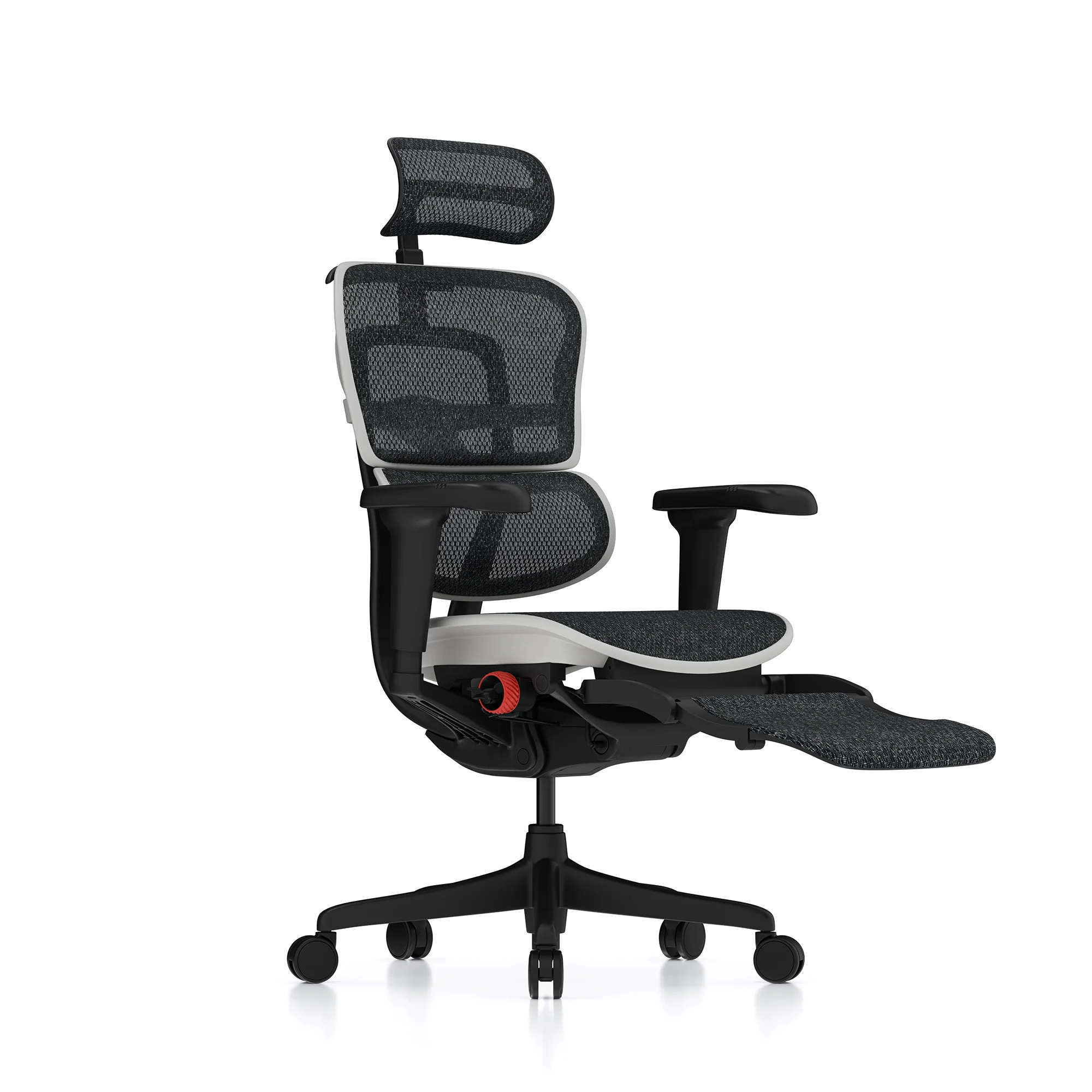 Ergohuman Ultra gaming chair, white edition - Image 2