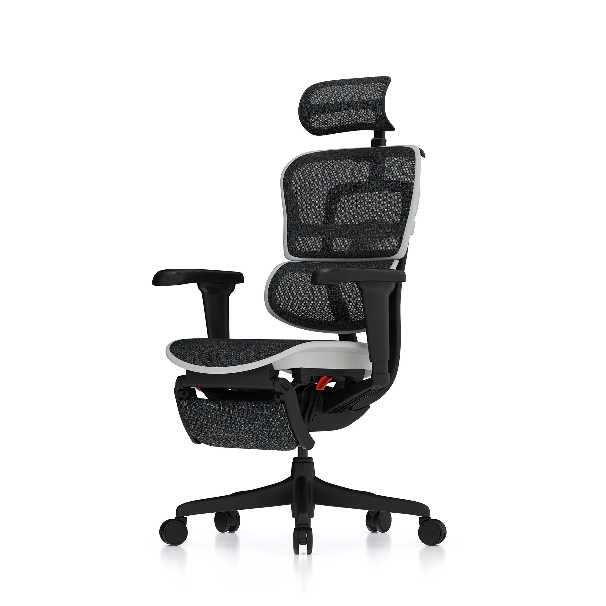Ergohuman Ultra gaming chair, white edition - Image 6